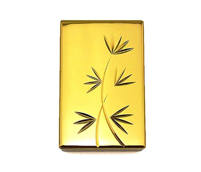 USB Rechargeable Lighter Windproof and Flameless - Gold - Zoom Image 1