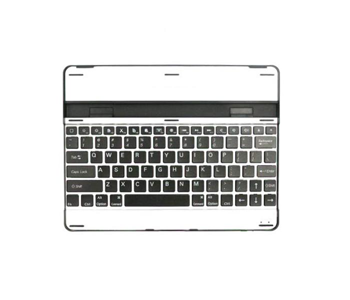 Sliver Slim Aluminum Bluetooth Wireless Keyboard Stand Case Cover For Apple iPad  - Zoom Image 2