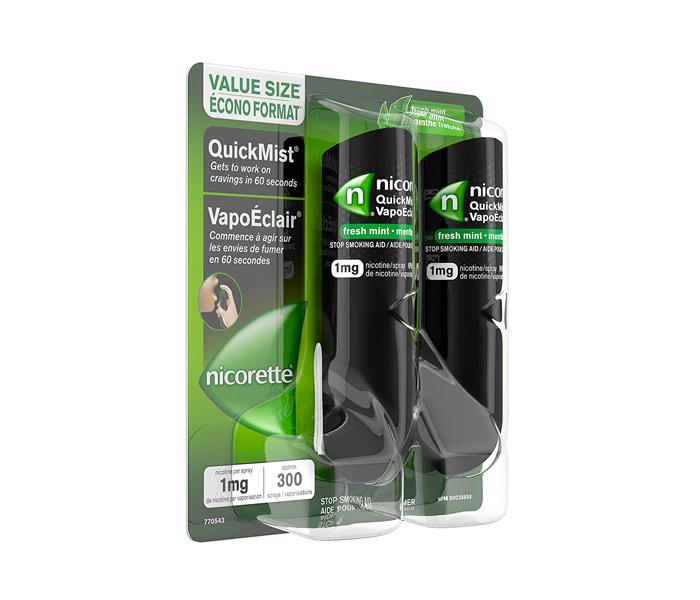 Nicorette QuickMist Nicotine Spray Fresh mint - Pack of 2 - Zoom Image 3