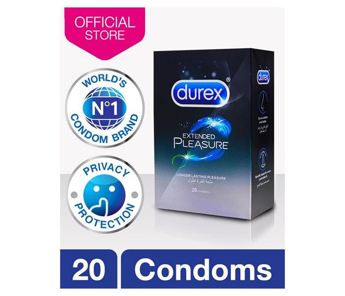 Durex Extended Pleasure Condoms 20 pcs - Zoom Image