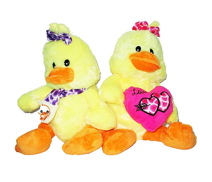 KMTE 25Cm Duck Soft Plush Fury Doll Toy - Yellow - Zoom Image 1