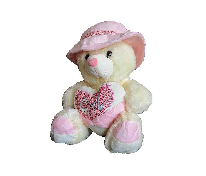 KMTE 40Cm Super Soft Kreative I Love Girl Teddy Bear - Pink - Zoom Image 1