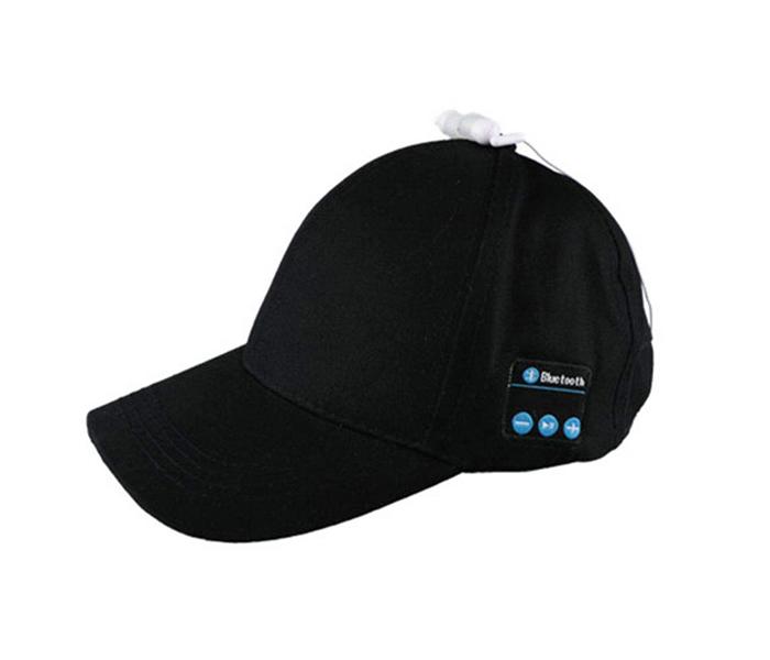 Gloryeleirs Wireless Bluetooth Smart Hat Earphone -  Black - Zoom Image 1