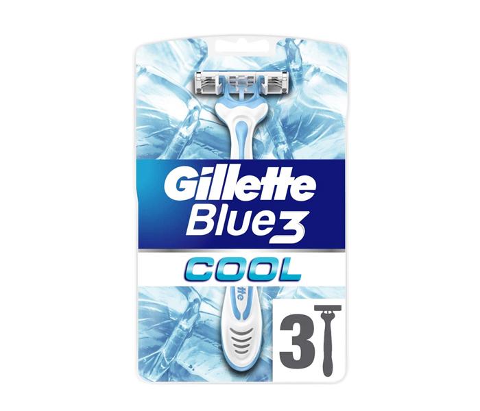 Gillette Blue3 Cool Disposable Razors - Pack of 3 - Zoom Image 3