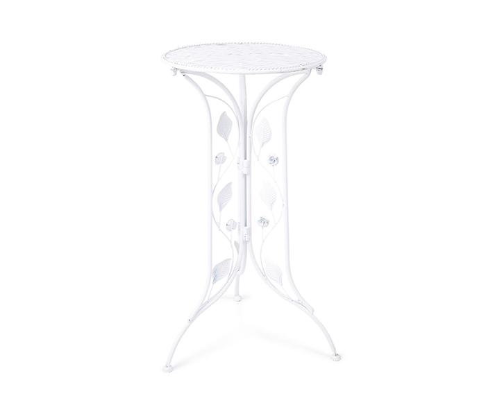 KMTE Metal Flower Pot Stand - White, 40 x 72 x 31cm - Zoom Image 2