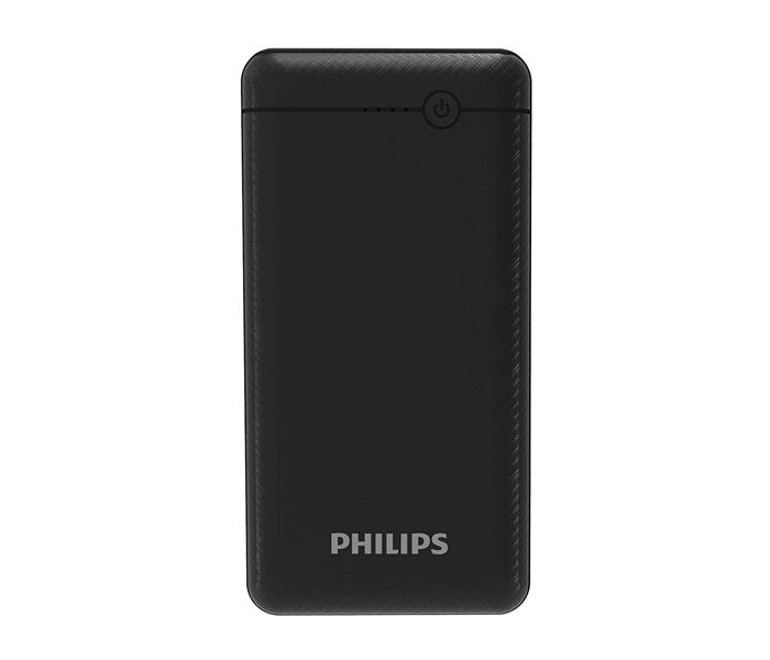 Philips DLP1720CB/97 Fast Charging Power Bank 20000mAh with Lithium Polymer Battery - Black - Zoom Image 1