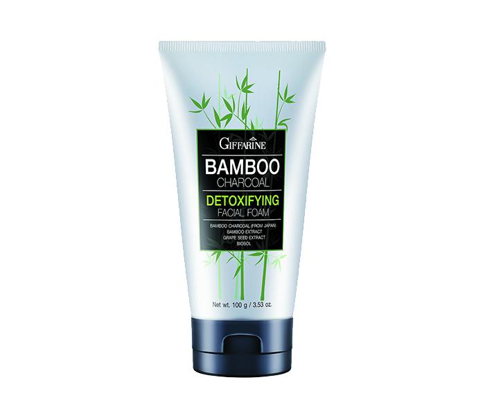 Giffarine 11006 Bamboo Charcoal Detoxifying Facial Foam - 100g - Zoom Image