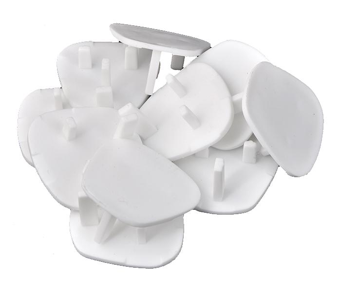 Home Pro 2340 Baby Safety Plug Cover - White - Zoom Image