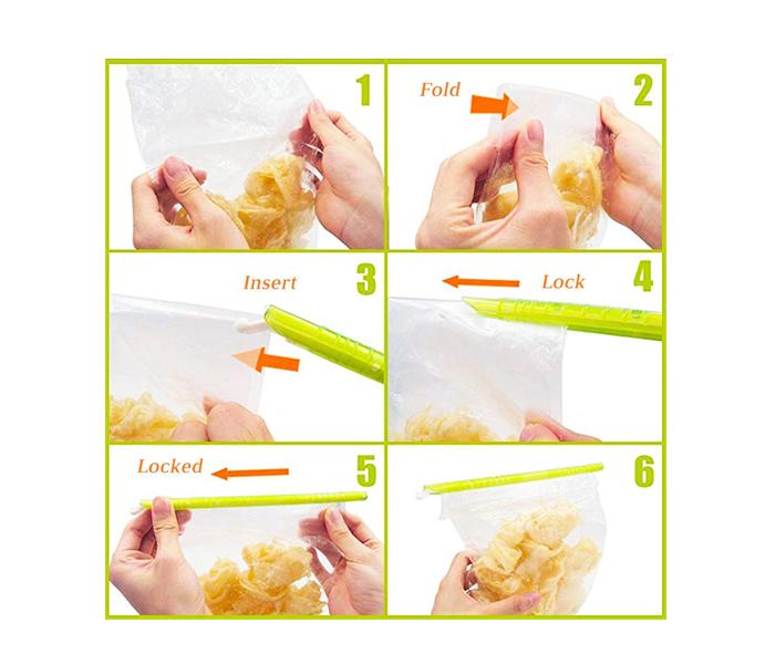 2 Sizes Airtight Watertight Plastic Bag Sealer Sticks - 8Pcs - Zoom Image 4