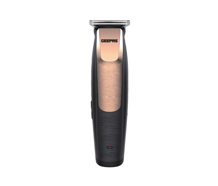 Geepas GTR56022 2 in 1 Rechargeable Trimmer - Black and Gold - Zoom Image