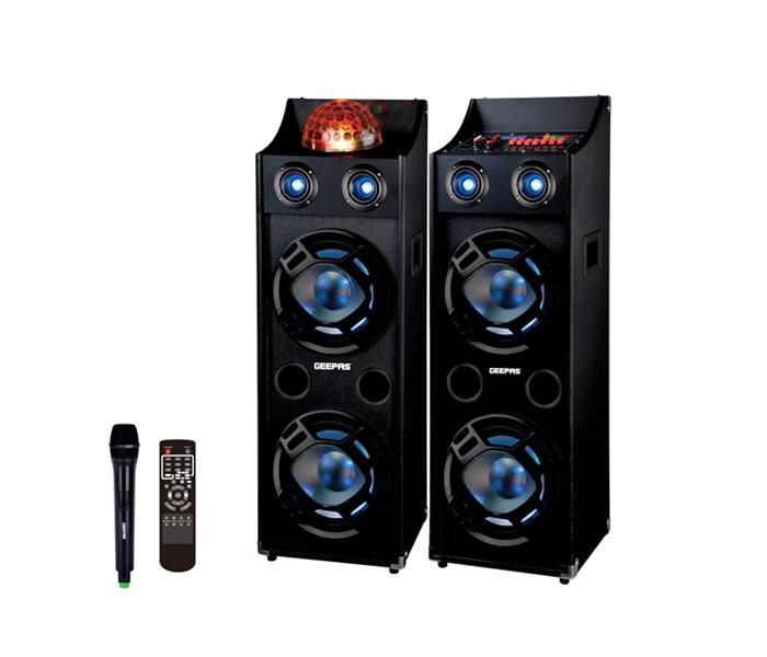 Geepas GMS8429 2.0CH Karaoke Professional Speaker System - Zoom Image