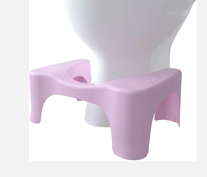 Squatty Potty Curve - Pink Toilet Stool SPC-7P - Zoom Image 2