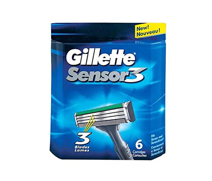 Gillette Sensor 3 with 6 Cartridges - Zoom Image