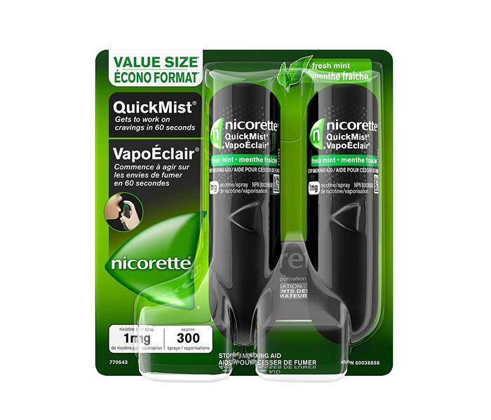 Nicorette QuickMist Nicotine Spray Fresh mint - Pack of 2 - Zoom Image 1