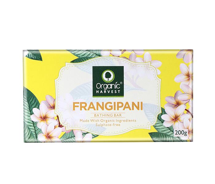 Organic Harvest Frangipani Bathing Bar - 200g - Zoom Image 1