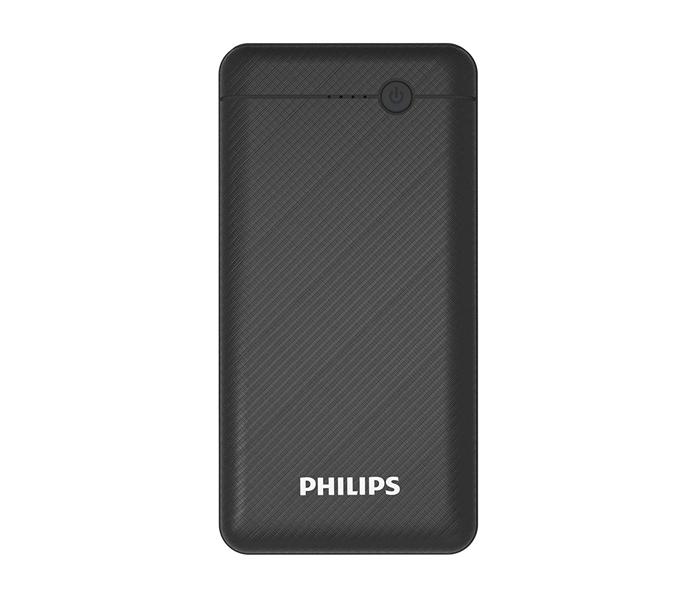 Philips DLP1710CB/97 Fast Charging Power Bank 10000mAh with Lithium Polymer Battery - Black - Zoom Image 1