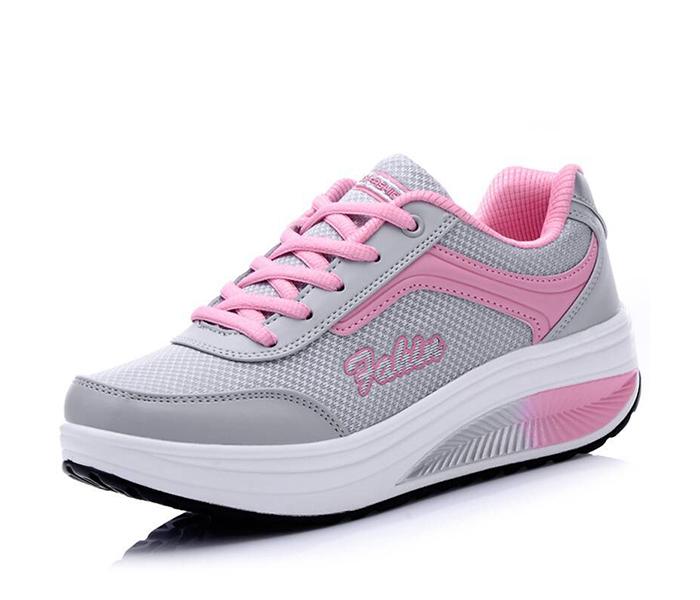 Summer Breathable Women's Casual Dance Sneakers Eu 35 - Pink - Zoom Image 1