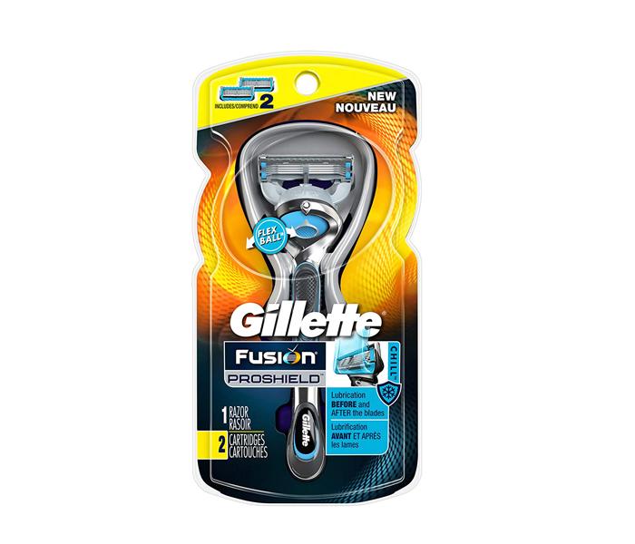 Gillette Fusion Proshield Chill Razor plus 2 Cartridges - Zoom Image 2