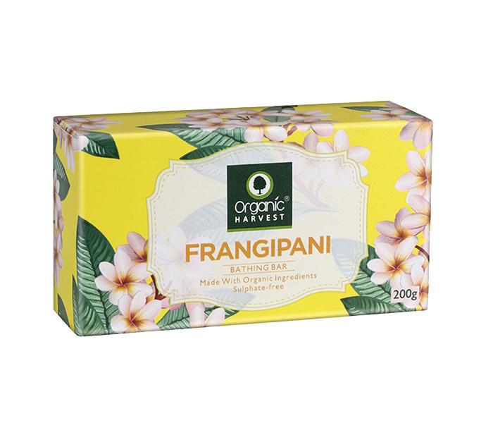 Organic Harvest Frangipani Bathing Bar - 200g - Zoom Image 2