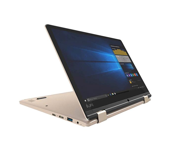 i-Life ZED Note Prime 11.6 inch Intel Celeron 2 GB RAM 32 GB SSD Touchscreen Convertible Laptop Windows 10 home Gold - Zoom Image 4