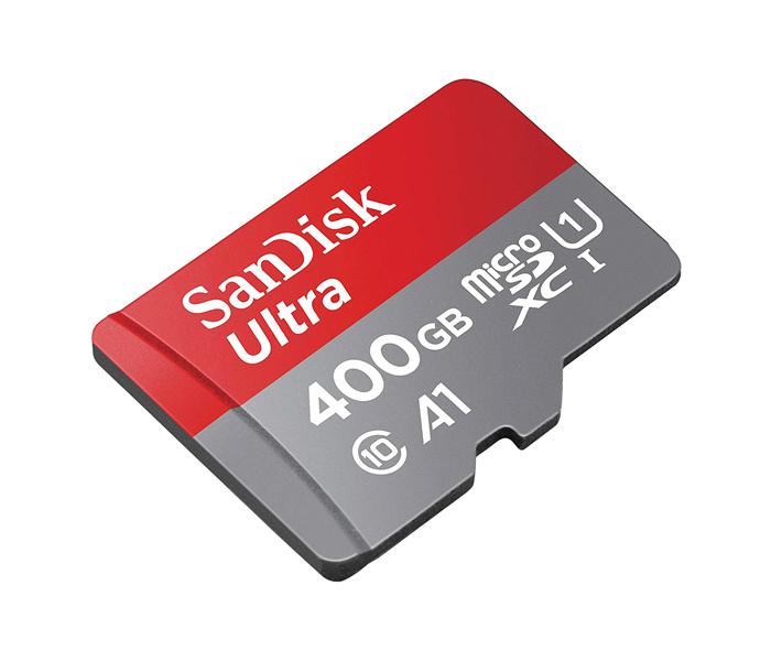 SanDisk SMC-400GB 400GB Class 10 MicroSDXC Memory Card with Adapter  - Zoom Image 3