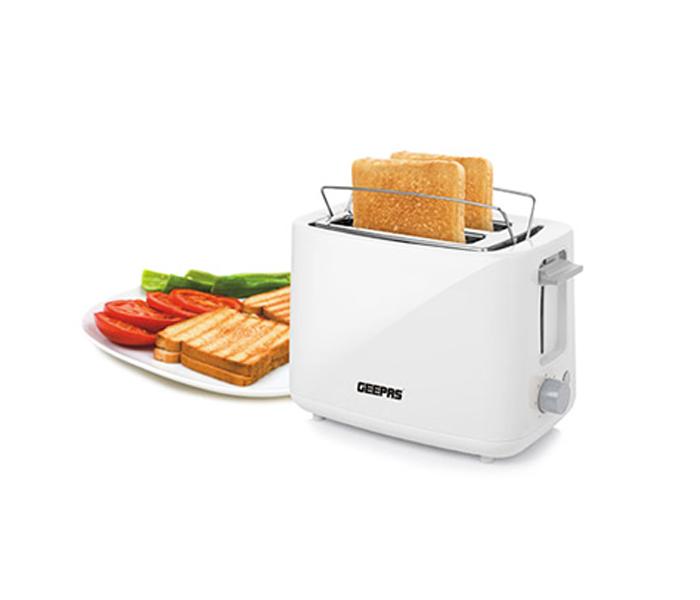 Geepas GBT36505UK 2 Slice Bread Toaster - White - Zoom Image