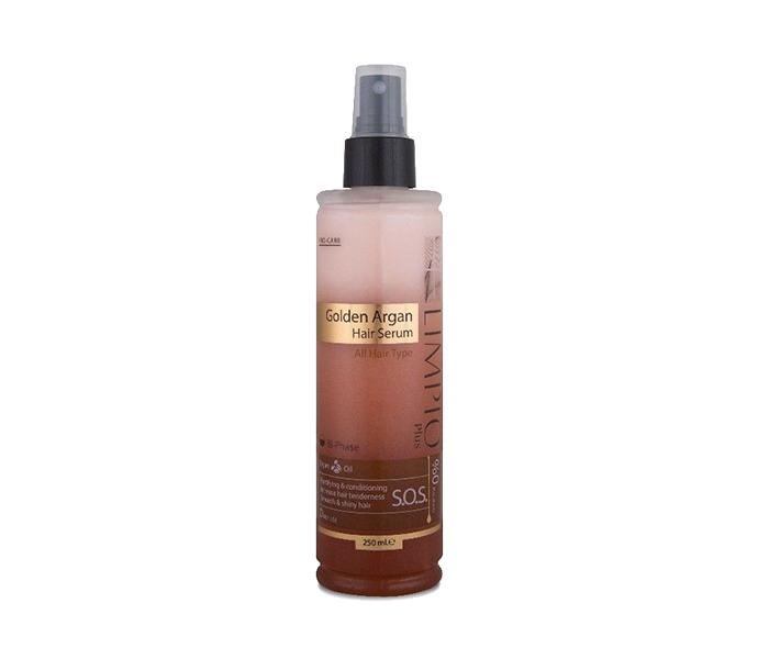 Limpio Bi-Phase Golden Argan Hair Serum - 250ml - Zoom Image