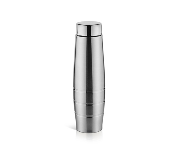 Royalford RF6948 1 Litre Stainless Steel Eco Friendly Fridge Bottle - Grey - Zoom Image