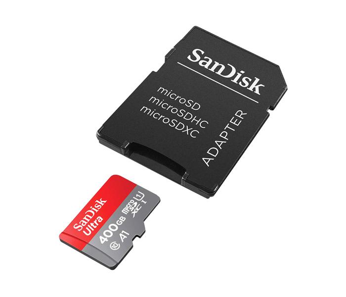 SanDisk SMC-400GB 400GB Class 10 MicroSDXC Memory Card with Adapter  - Zoom Image 2