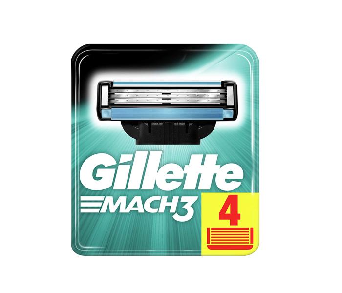 Gillette Mach 3 Razor Cartridges - Pack of 4  - Zoom Image 2