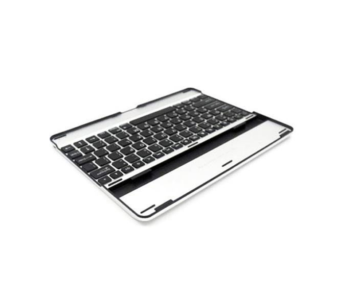 Sliver Slim Aluminum Bluetooth Wireless Keyboard Stand Case Cover For Apple iPad  - Zoom Image 1