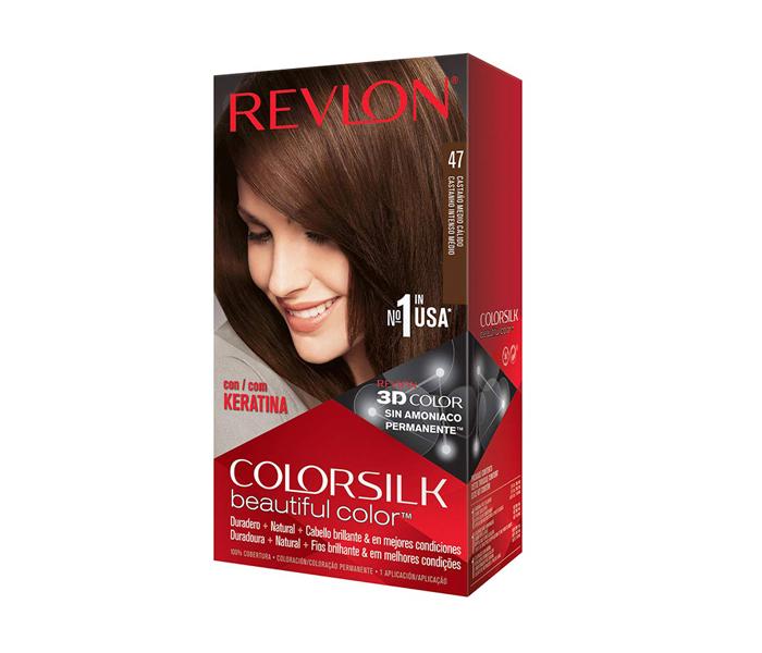 Revlon Colorsilk Hair Color - 47/4wb Medium Rich Brown  - Zoom Image