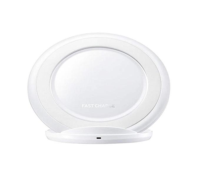 Qi 5mm Wireless Charging Pad Fast Charger Stand Dock - White - Zoom Image 3