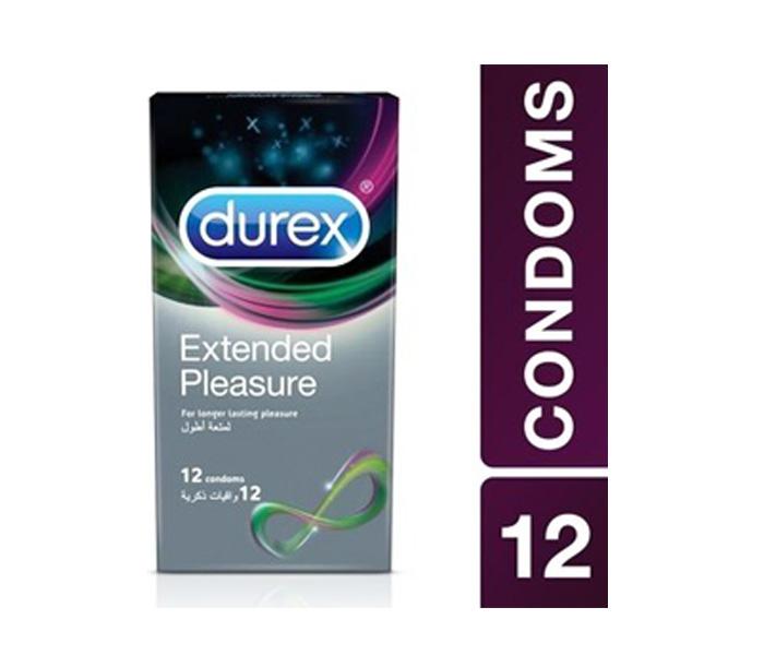 Durex Extented Pleasure Condoms 12 Pcs - Zoom Image 2