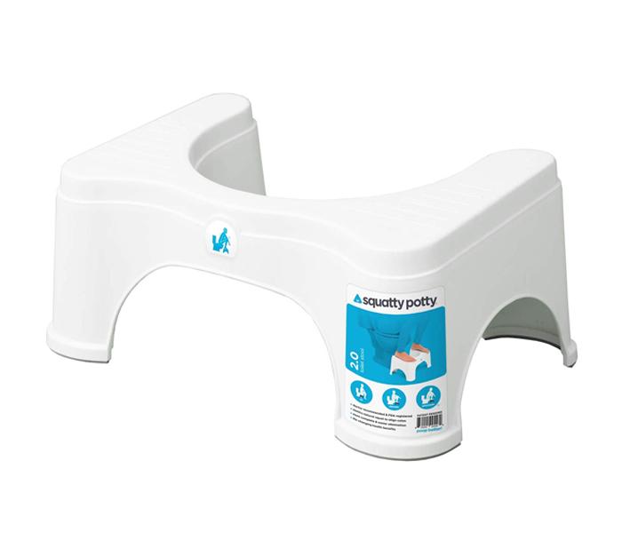 Squatty Potty Base 2.0 Stool - White SP-B20 - Zoom Image 1