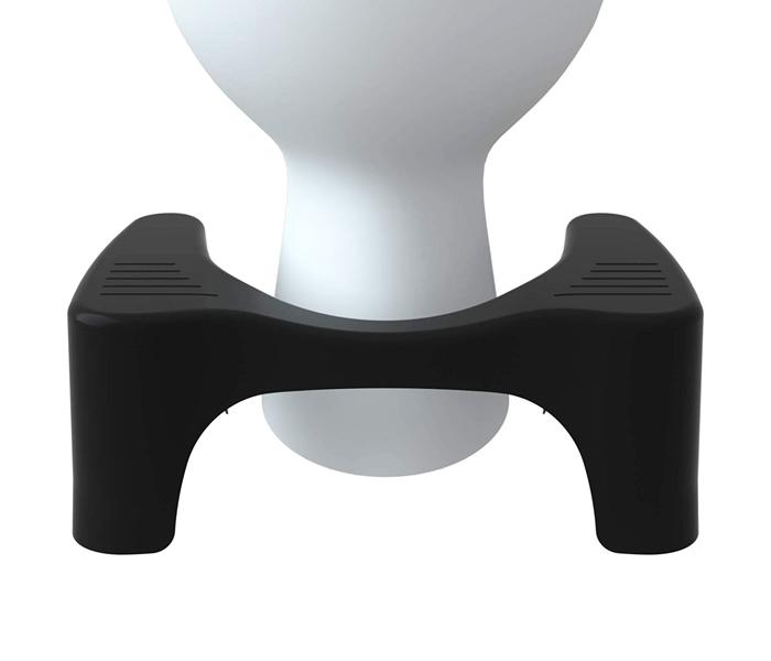 Squatty Potty Curve - Black Toilet Stool SPC-7B - Zoom Image 1