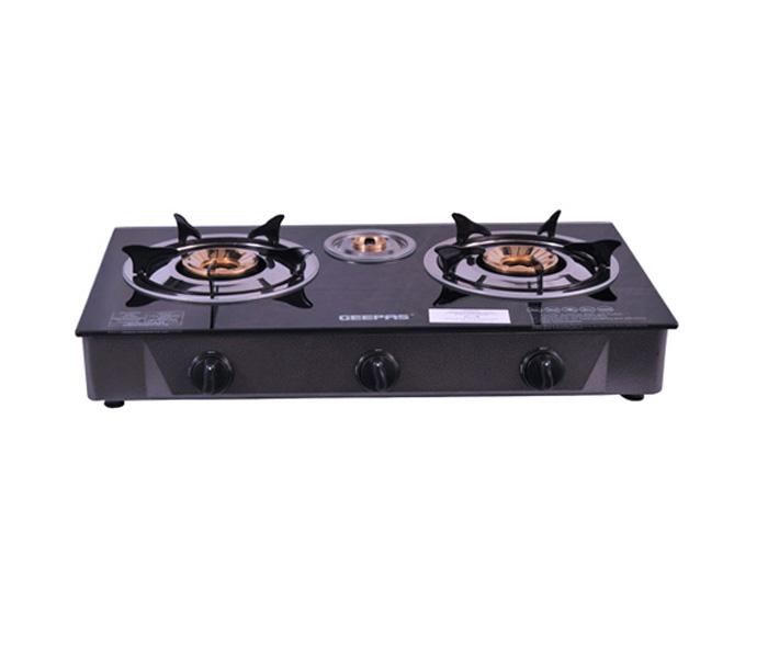 Geepas GK4281 Three Burner Gas Cooker  - Zoom Image