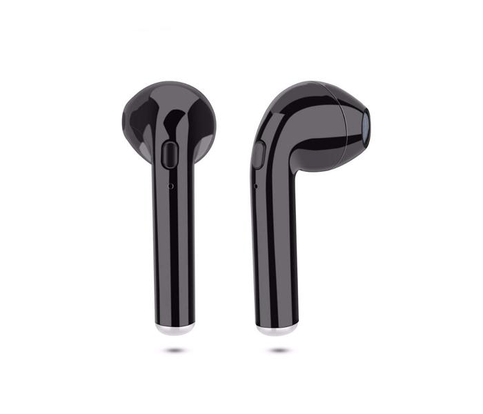 Wireless Earbuds Bluetooth I7S TWS with Noise Isolation - Black - Zoom Image 1