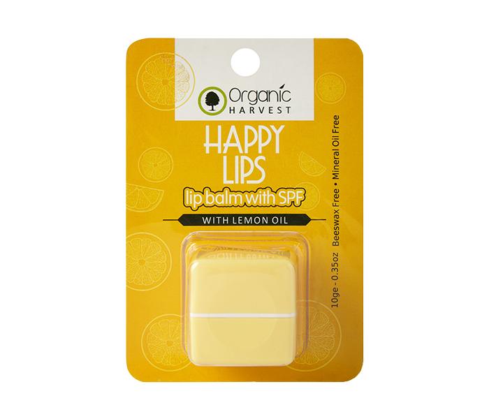 Organic Harvest Lemon Lip Balm with SPF - 10g - Zoom Image 1