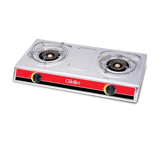 Clikon CK4265 Gas Stove Double Burner  - Zoom Image