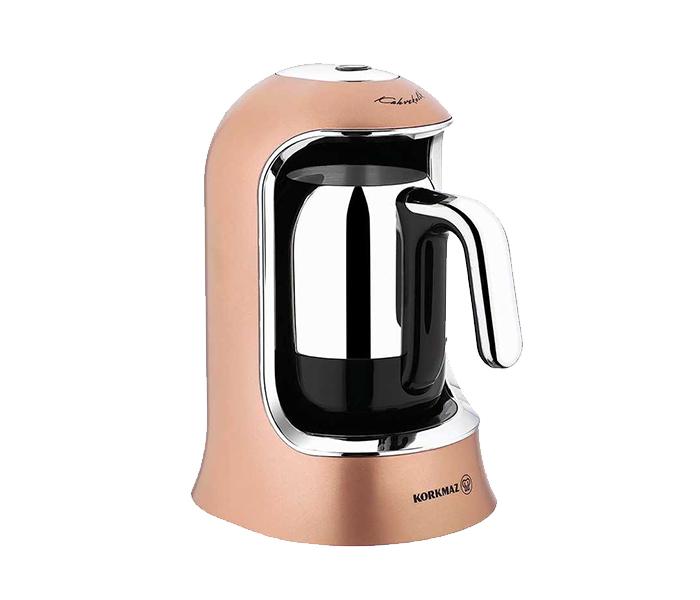 Korkmaz KO-A860-02 400 Watts Kahvekolik Automatic Coffee Maker - Rose Gold  - Zoom Image