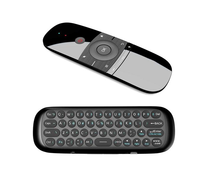 W1 Keyboard Mouse Wireless 2.4G Fly Air Mouse Dual Side IR Remote Control  - Zoom Image 2