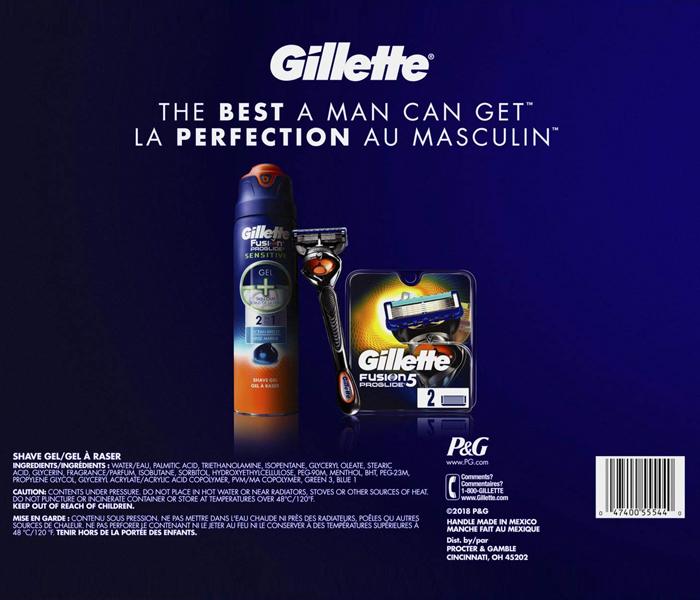 Gillette Fusion 5 Proglide Holiday Set - Zoom Image 2