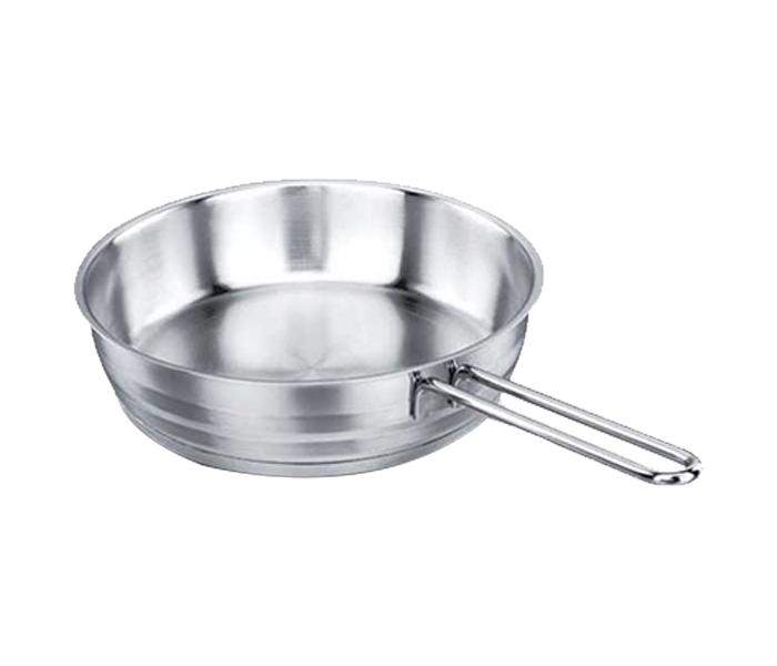 Korkmaz KO-A1893 1.5 Litre Astra Stainless Steel Fry Pan - 20 x 5cm, Silver - Zoom Image