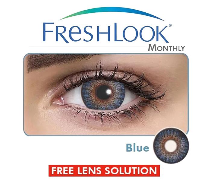 Freshlook Colorblends Ciba Vision Blue Color Lenses - Pack of 2 - Zoom Image 1