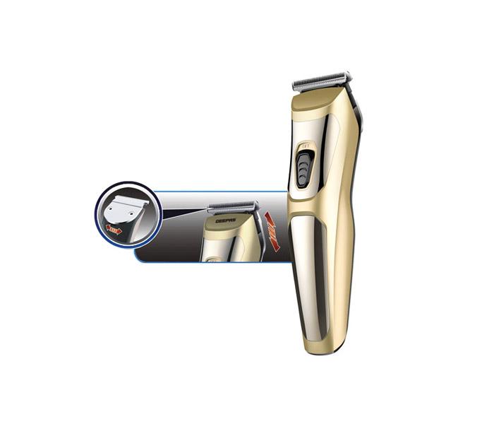 Geepas GTR56023 Electric Hair Clipper - Gold - Zoom Image