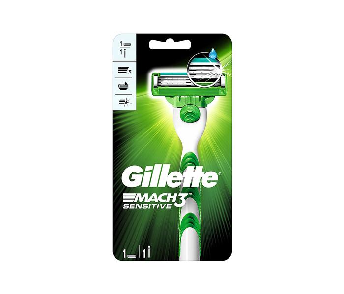 Gillette Mach 3 Sensitive Men Razor - Zoom Image 4