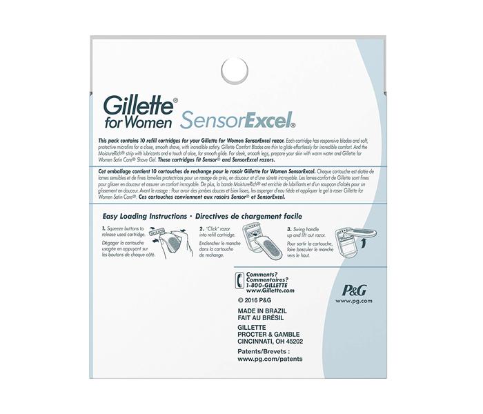 Gillette Sensor Excel Cartridges for Women - Pack of 10 - Zoom Image 3