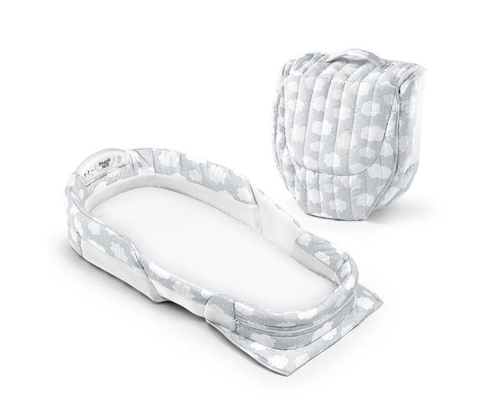 Baby Delight Snuggle Nest Harmony - Silver Clouds BD3003 - Zoom Image 1