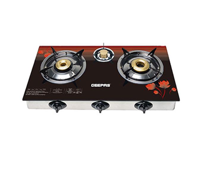 Geepas GGC31012 3 Burner Gas Cooker  - Zoom Image